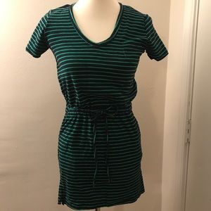 🍍V-Neck Striped Dress🍍